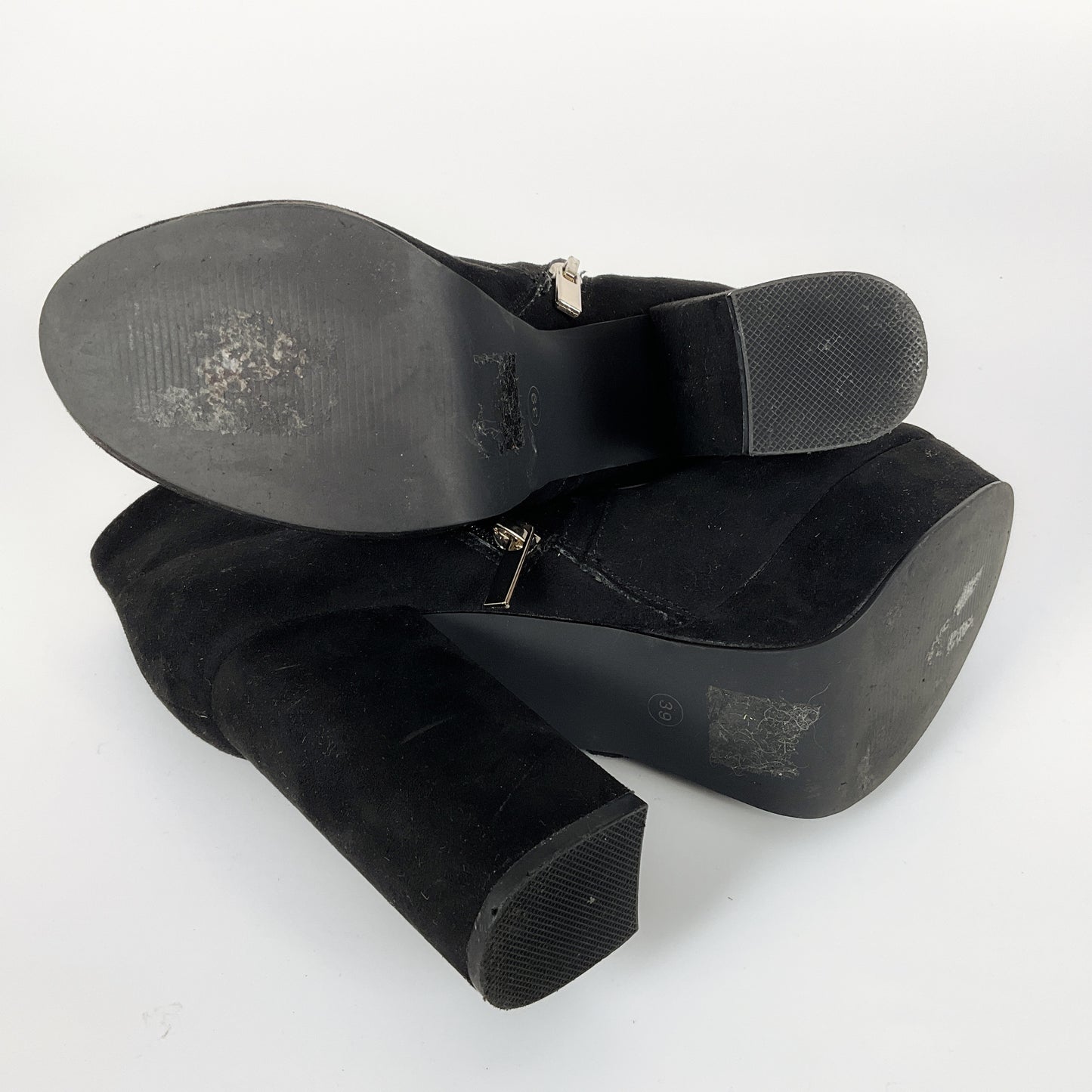 Forever New - Velvet Platform Wedge Heel