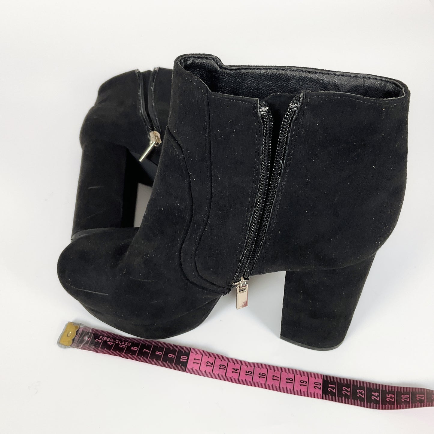 Forever New - Velvet Platform Wedge Heel
