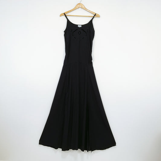 Bluebird Designs - Handmade Black Maxi Dress