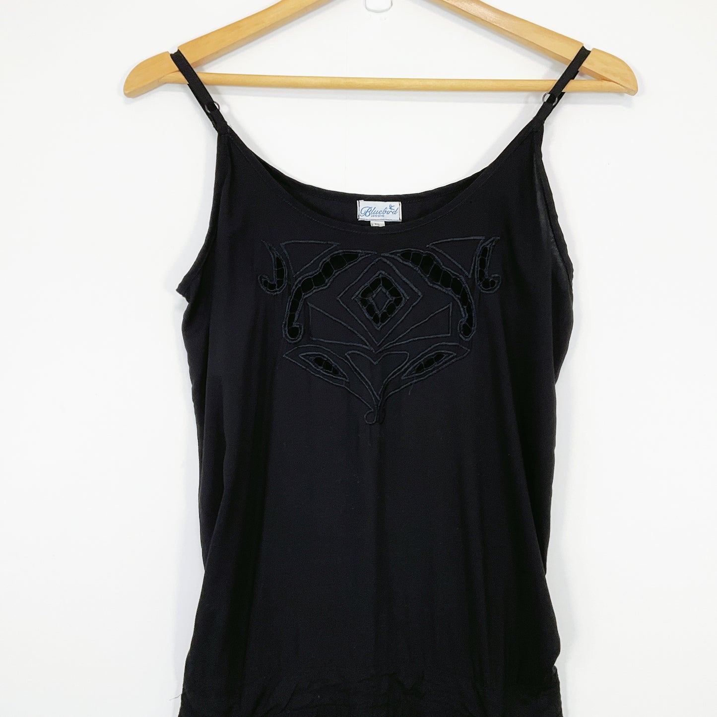 Bluebird Designs - Handmade Black Maxi Dress