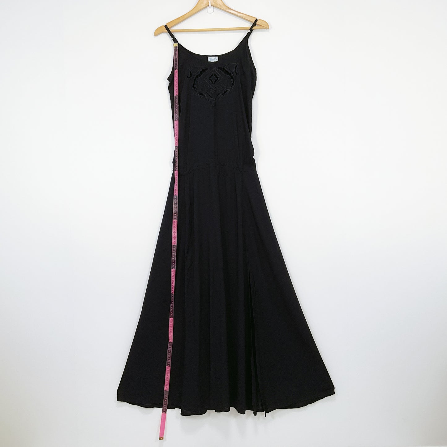 Bluebird Designs - Handmade Black Maxi Dress