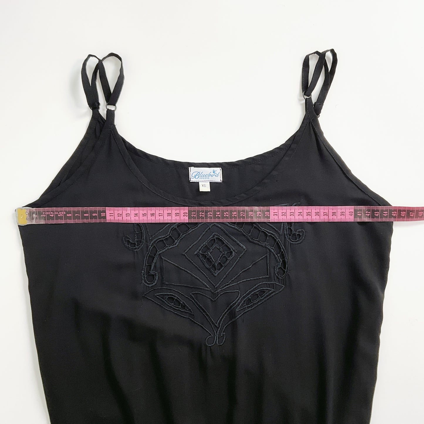 Bluebird Designs - Handmade Black Maxi Dress