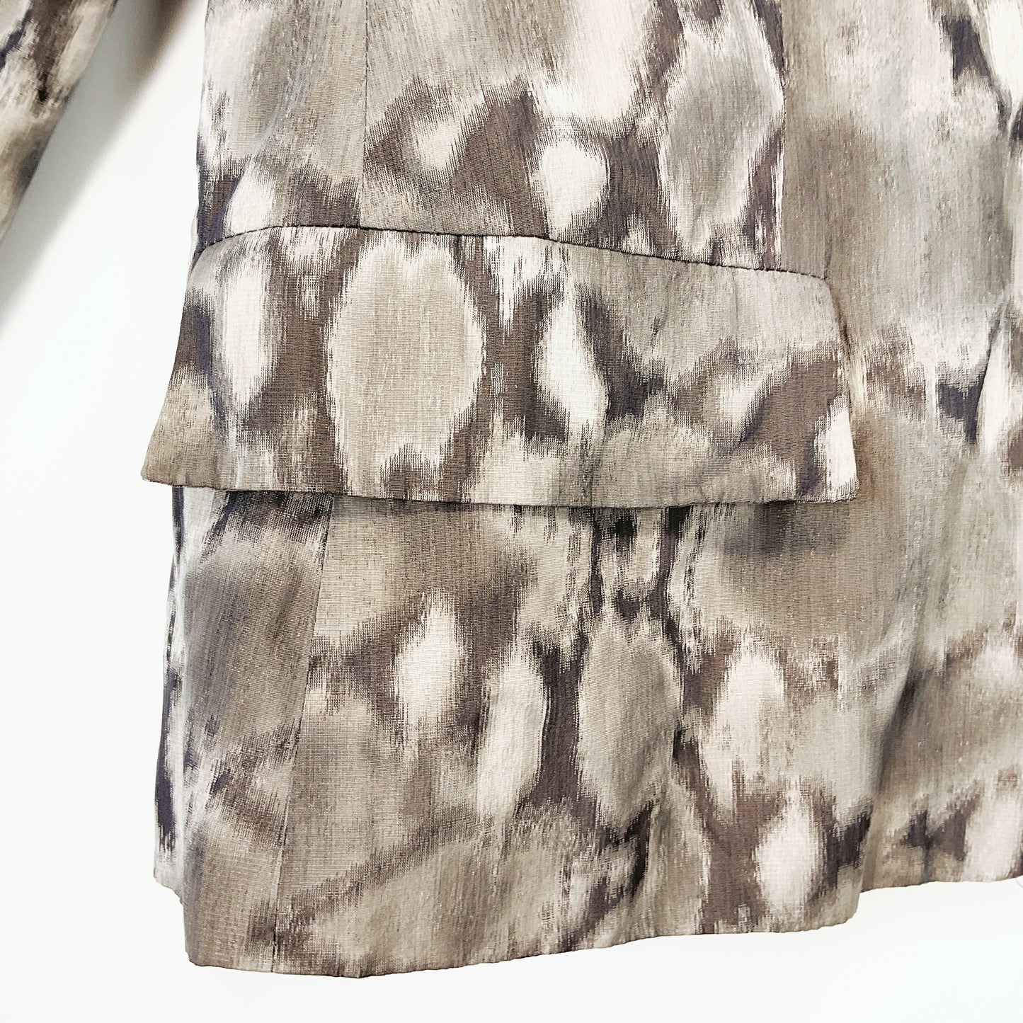 Ashley Fogel - Snakeskin Print Blazer