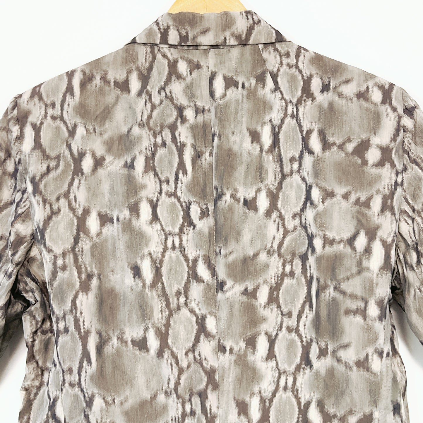 Ashley Fogel - Snakeskin Print Blazer