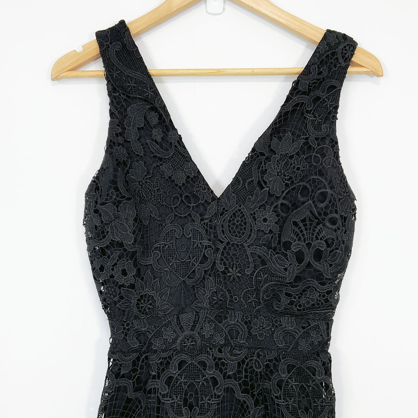 Pagani - Black Lace Evening Dress