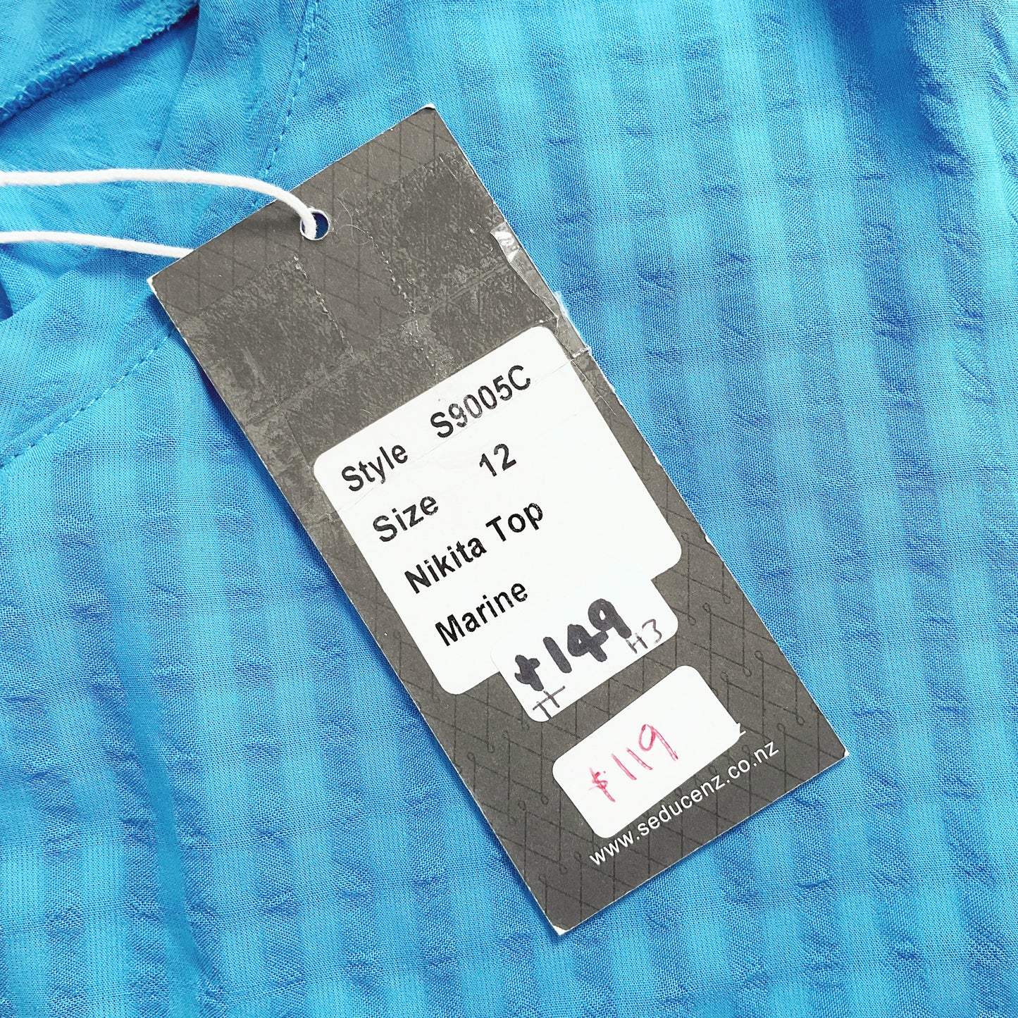 SEDUCE - Blue Nikita Top