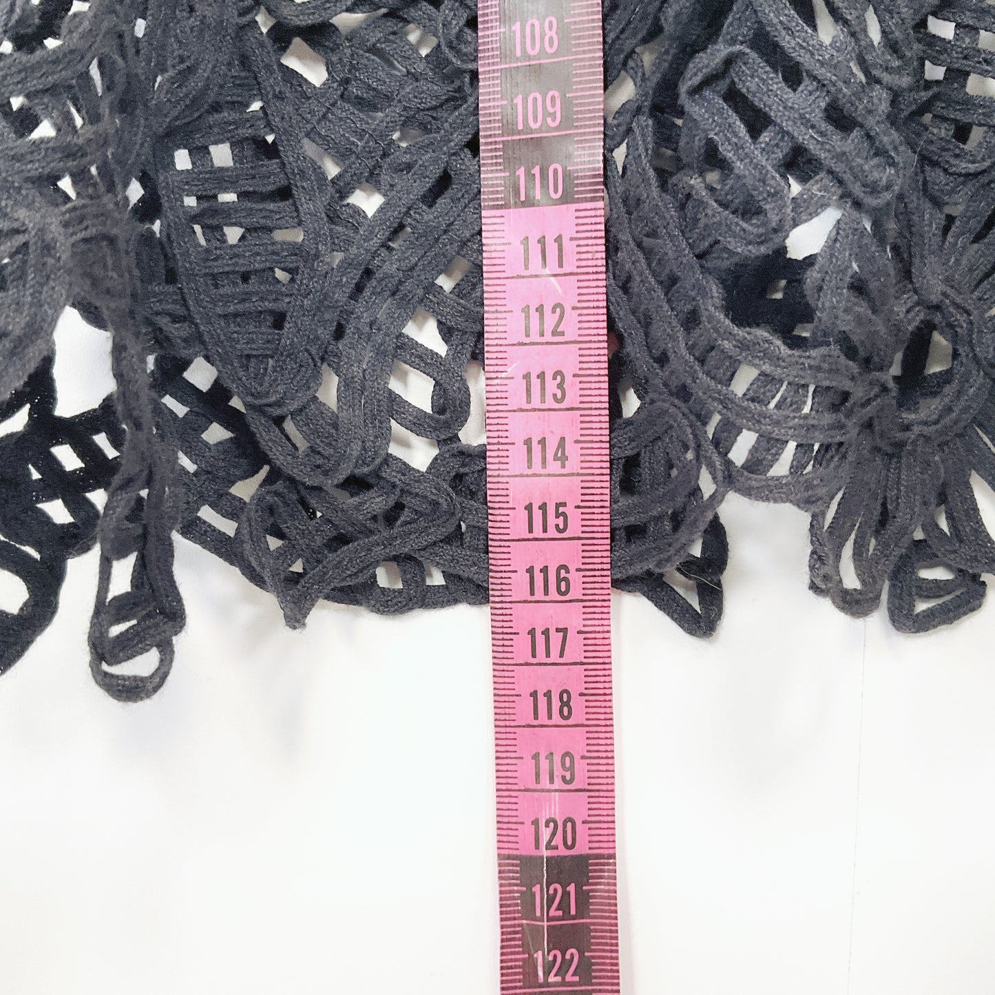 Sally Smith Sydney - Black Crochet Overlay Dress