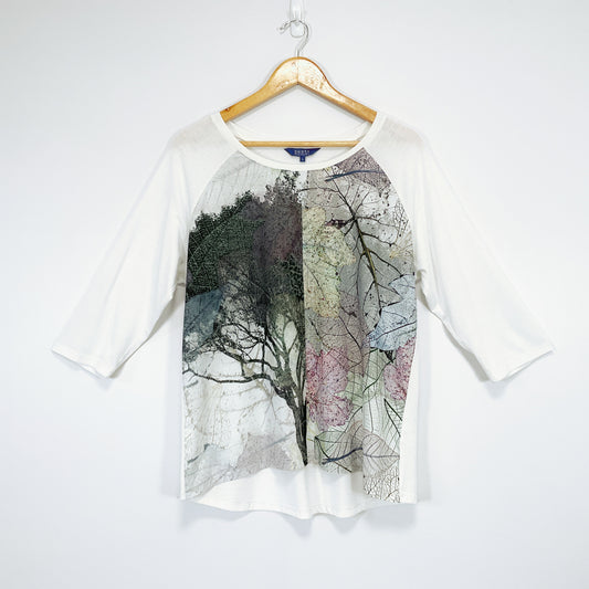 Zest Weekend - Leaf Print Top