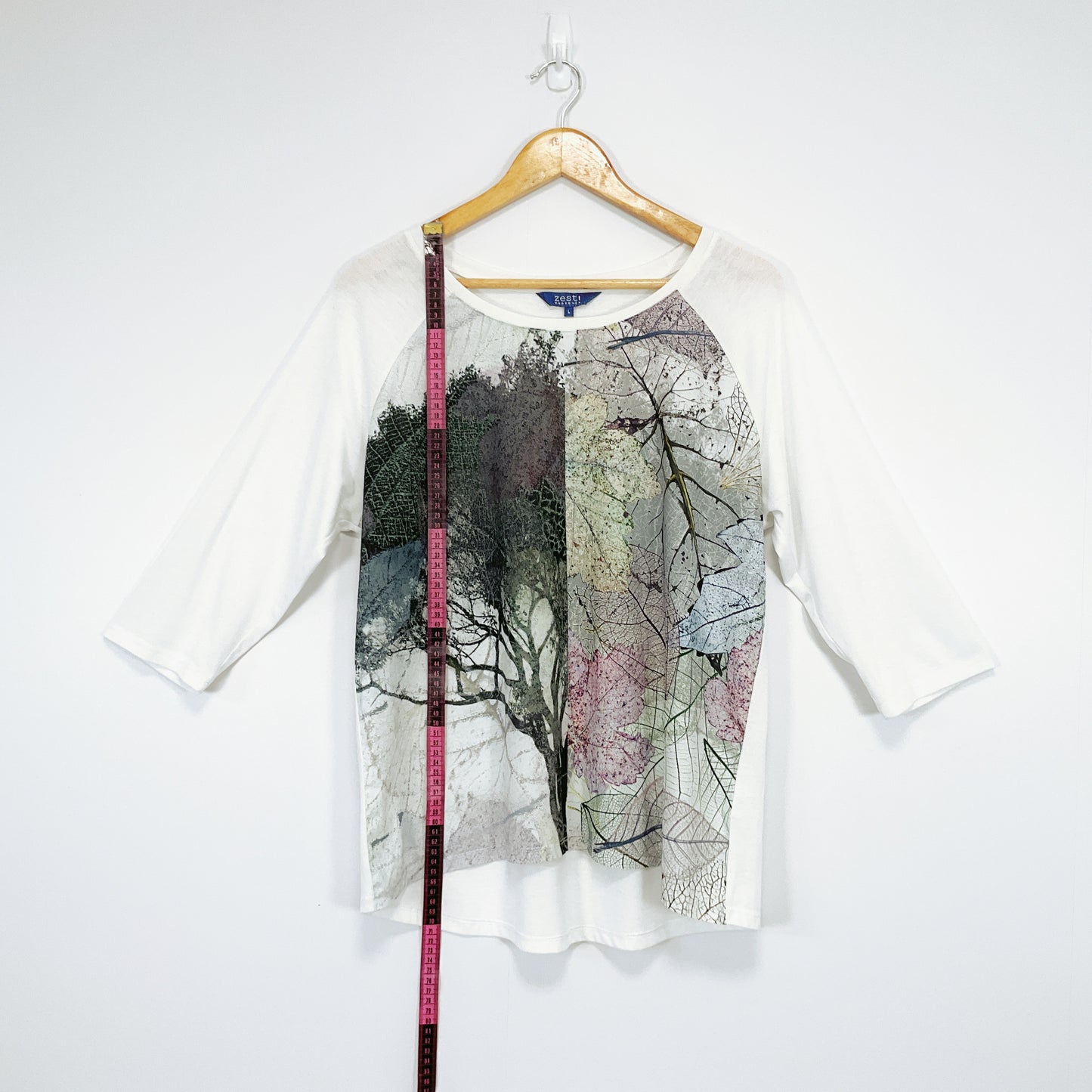 Zest Weekend - Leaf Print Top