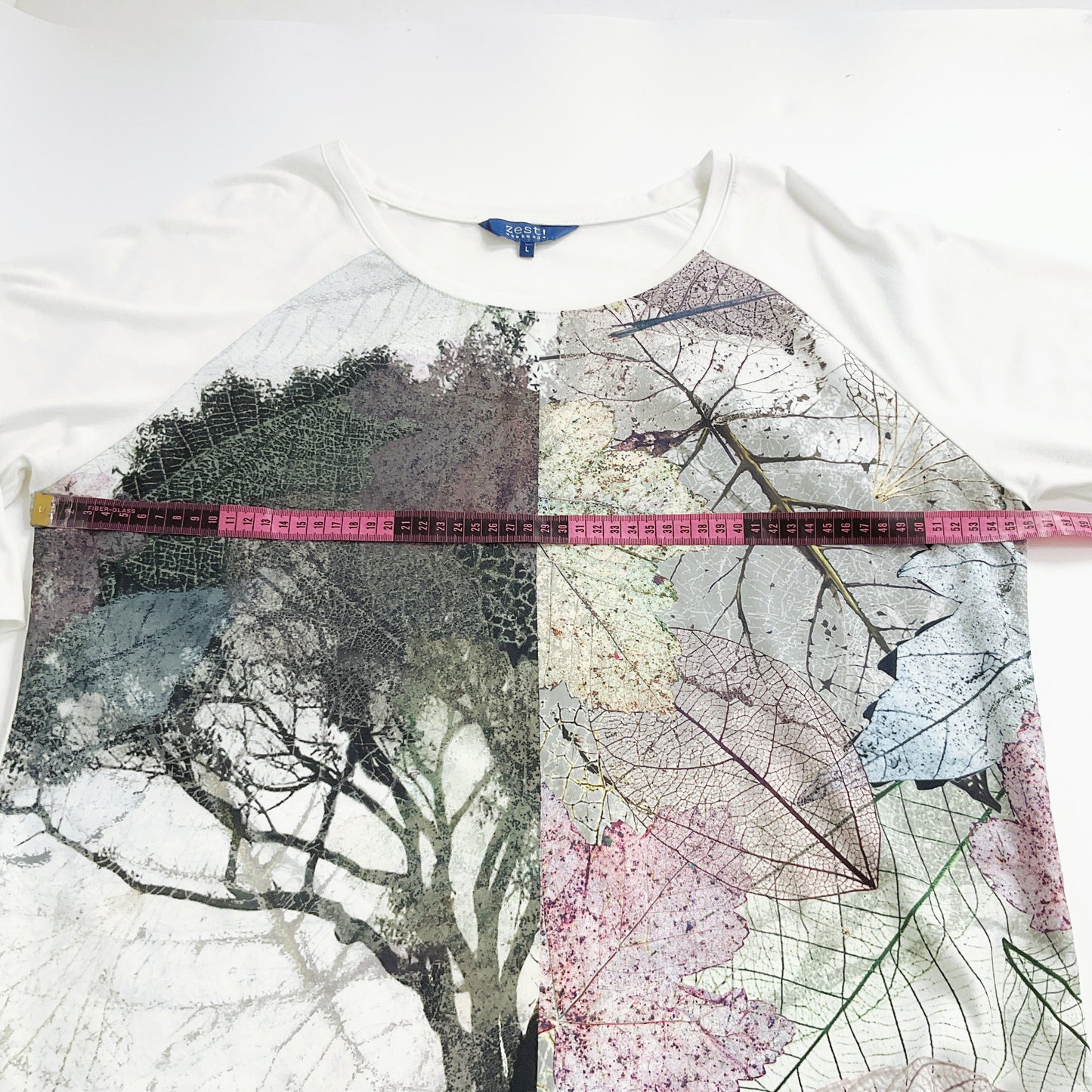 Zest Weekend - Leaf Print Top