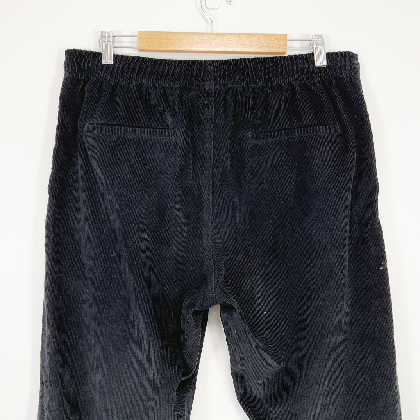 T & C HAWAII - Black Corduroy Pants