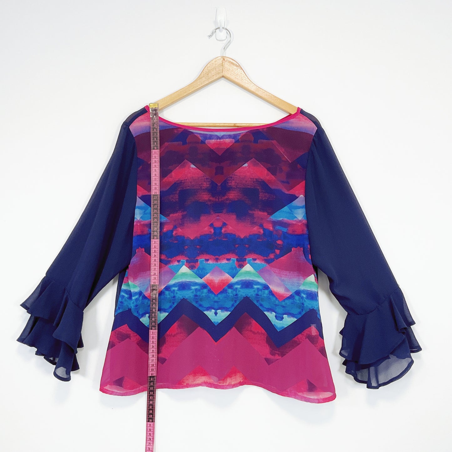 PIA Boutique - Geometric Print Top