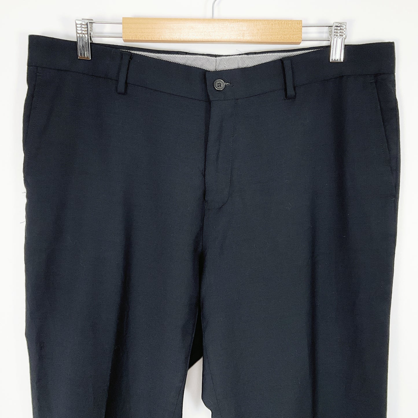 H.Brothers - Skinny Stretch Suit Blaser and Pants Set with navy lining