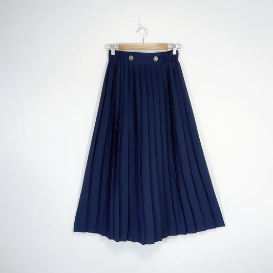 OPTIONS - Maxi Skirt in Navy Blue