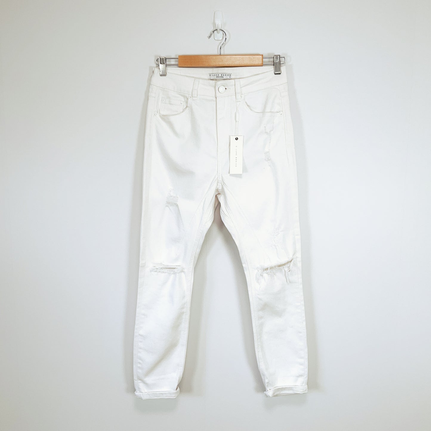 DECJUBA - D-Luxe Boyfriend Jean in White