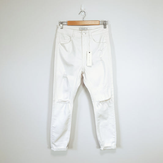 DECJUBA - D-Luxe Boyfriend Jean in White