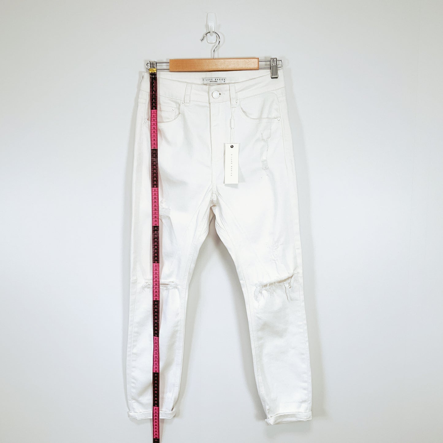 DECJUBA - D-Luxe Boyfriend Jean in White