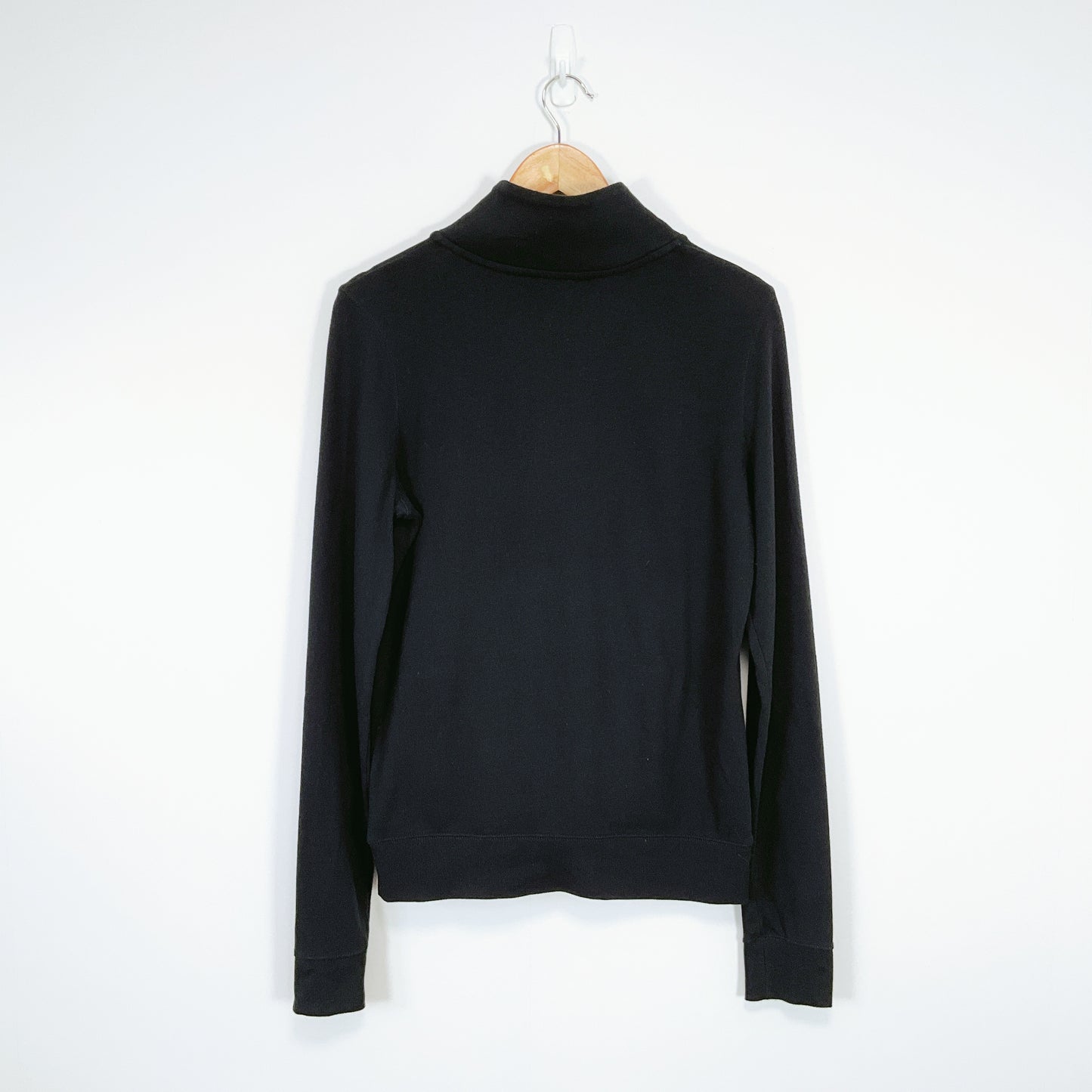 PINK Victoria’s Secret - Half-Zip Black Sweatshirt