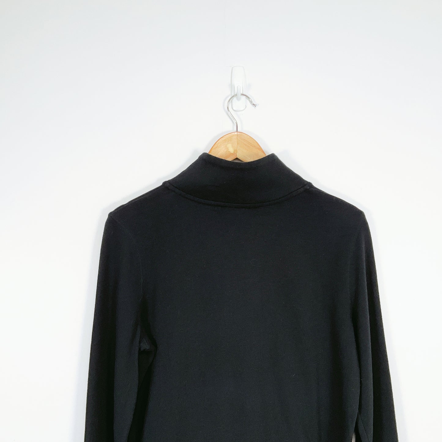 PINK Victoria’s Secret - Half-Zip Black Sweatshirt