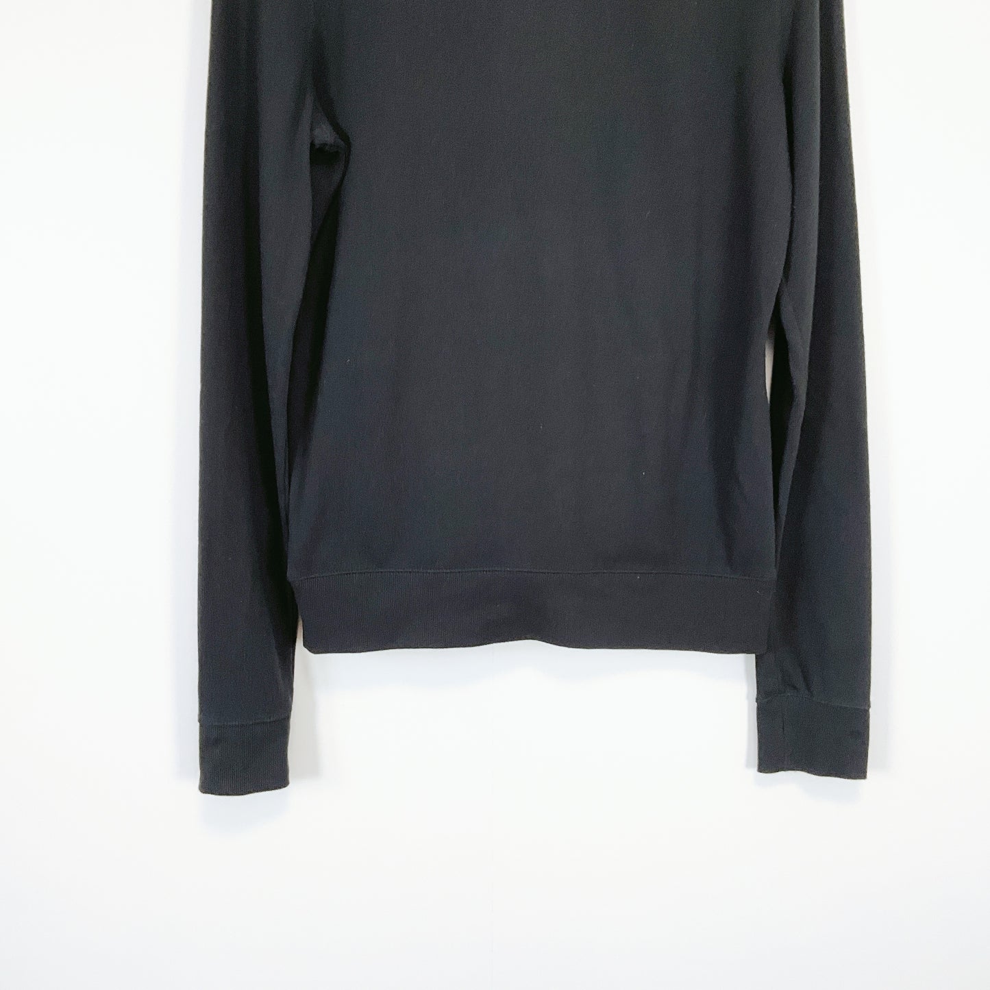 PINK Victoria’s Secret - Half-Zip Black Sweatshirt