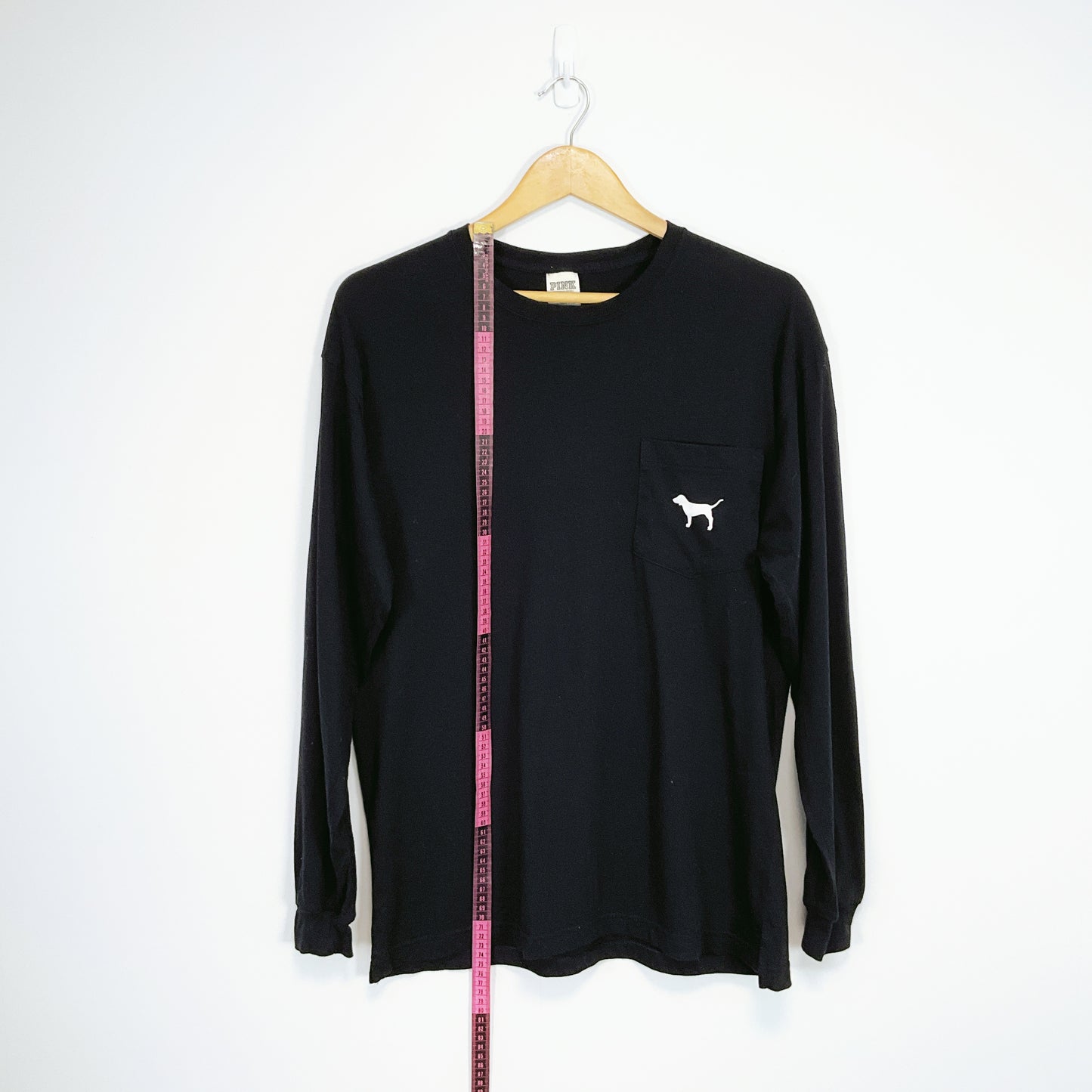 PINK Victoria’s Secret - black long sleeve top