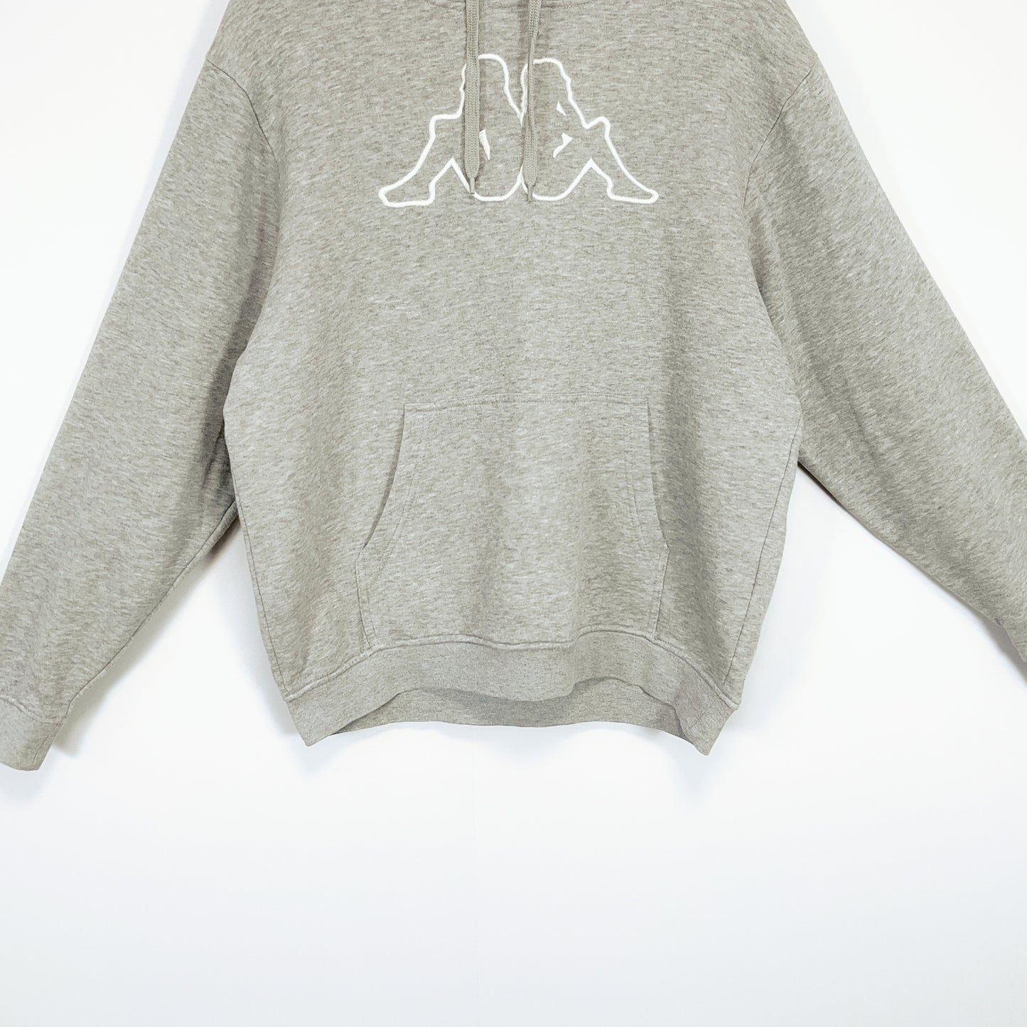 Kappa - Long Sleeve Hoodie in Grey