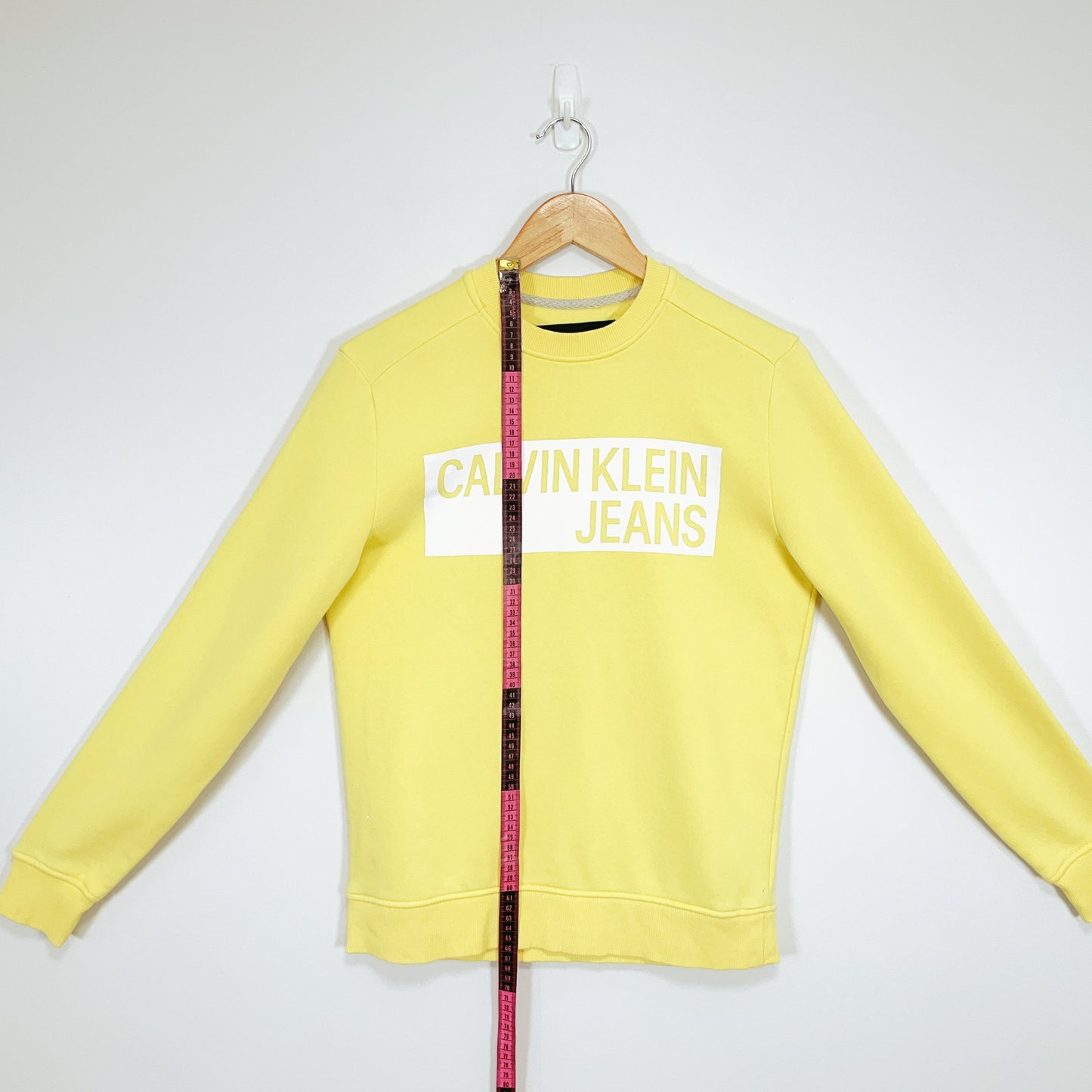 Calvin Klein Jeans - Long Sleeve Sweater in Yellow