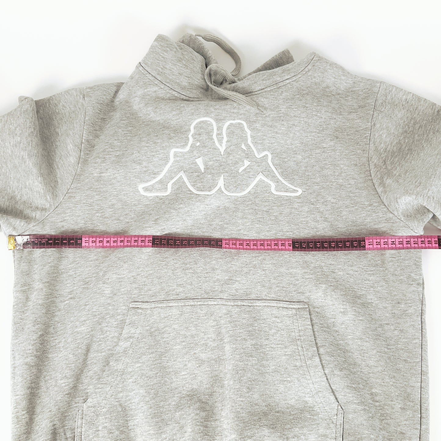 Kappa - Long Sleeve Hoodie in Grey