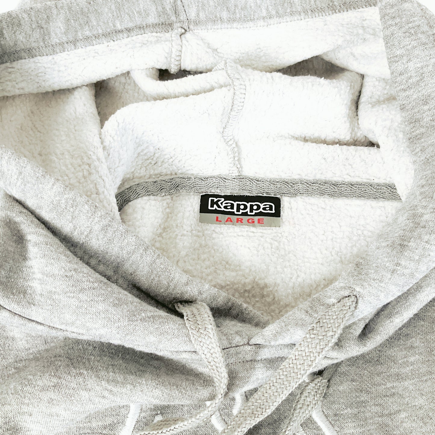 Kappa - Long Sleeve Hoodie in Grey