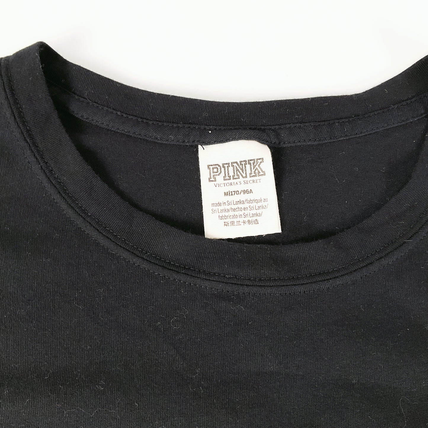 PINK Victoria’s Secret - black long sleeve top