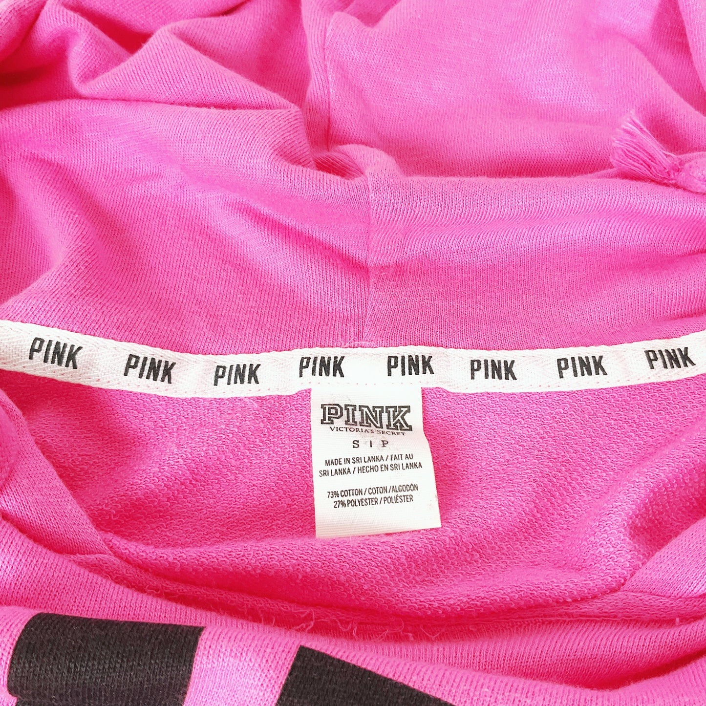 PINK Victoria’s Secret - Pink Long Sleeve Hoodie