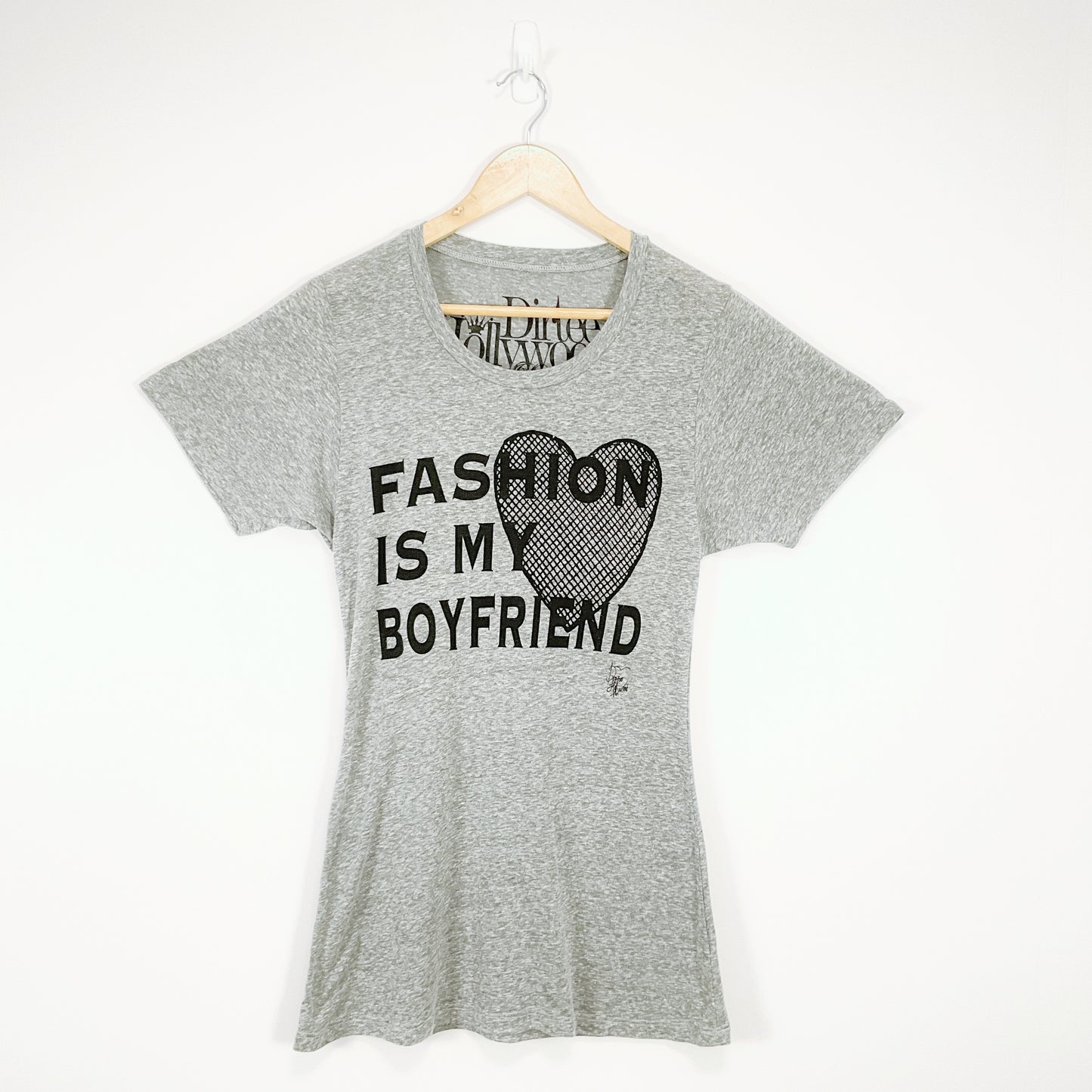 Dirtee Hollywood - Grey Graphic Tee