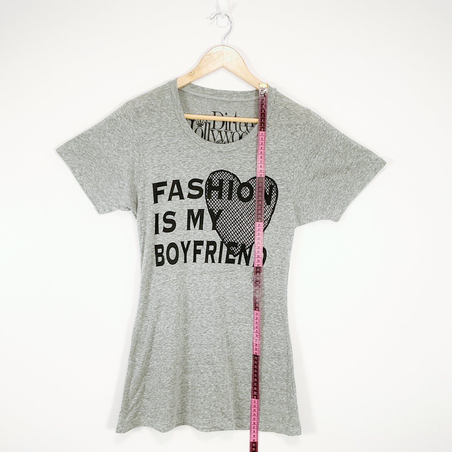 Dirtee Hollywood - Grey Graphic Tee