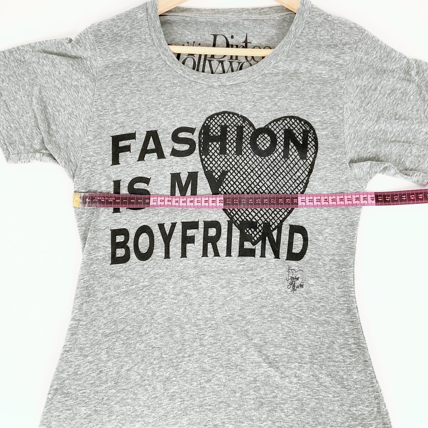 Dirtee Hollywood - Grey Graphic Tee