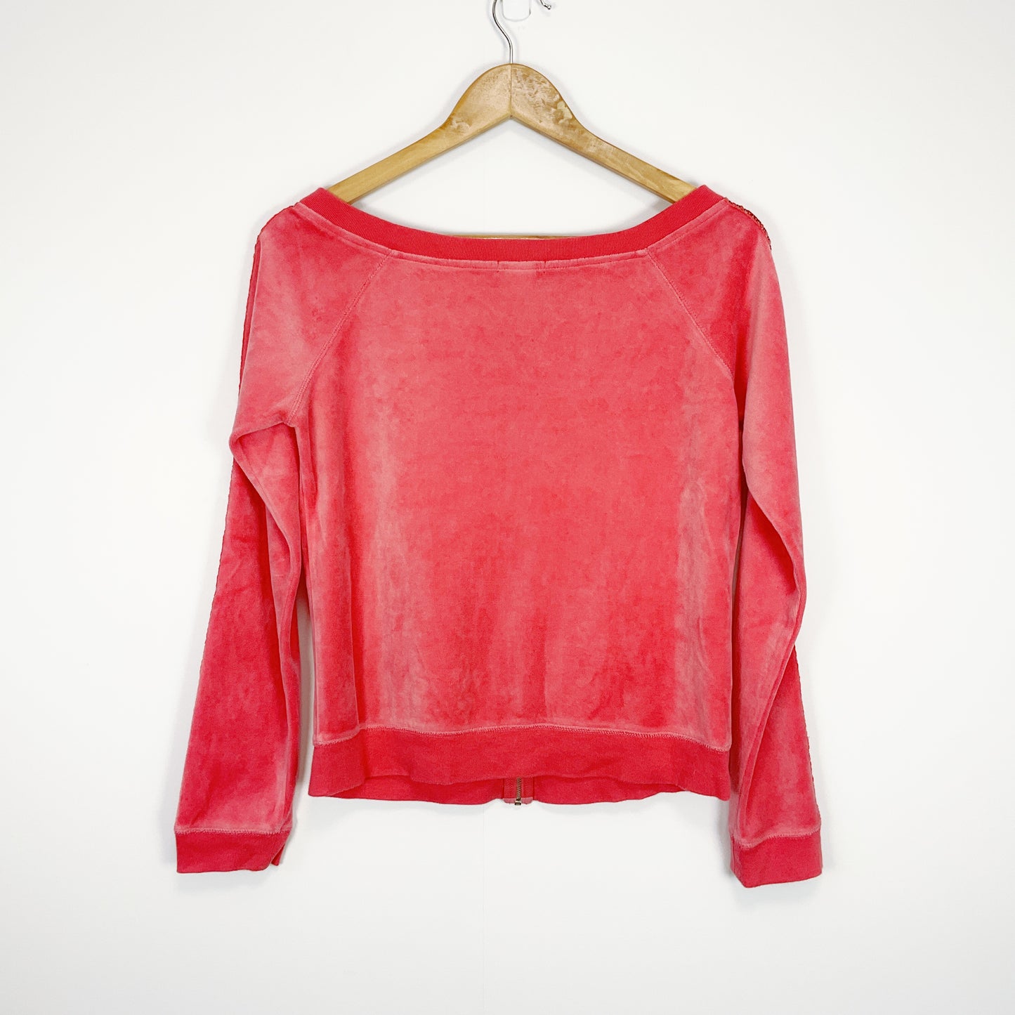 MODA International - Velvet Zip Through Tracksuit