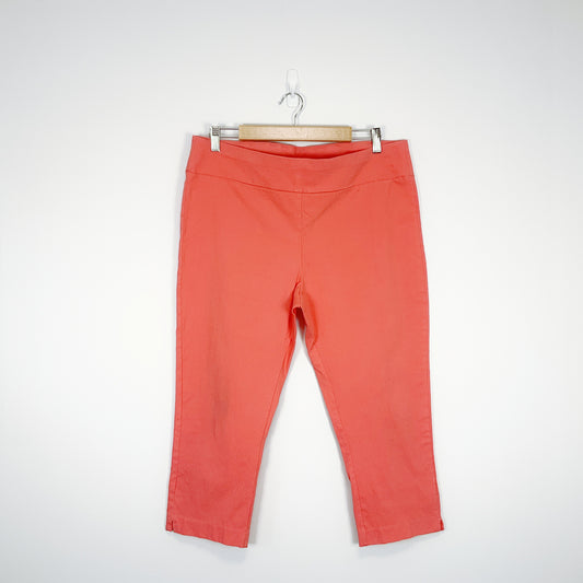 Ella J - Coral Cropped Pants