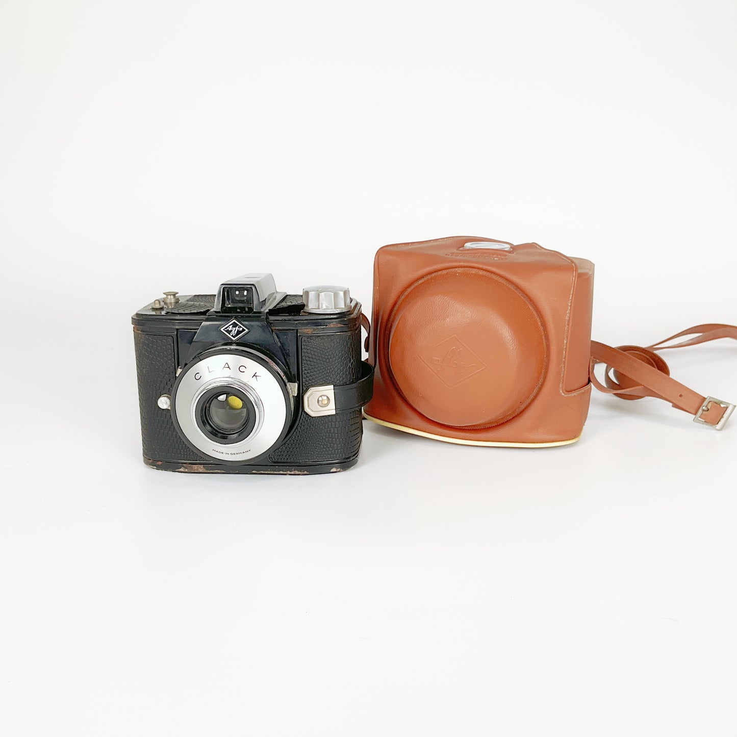 Agfa Clack - Box Camera Roll Film Analog 6x9 Medium Format Vintage with Case