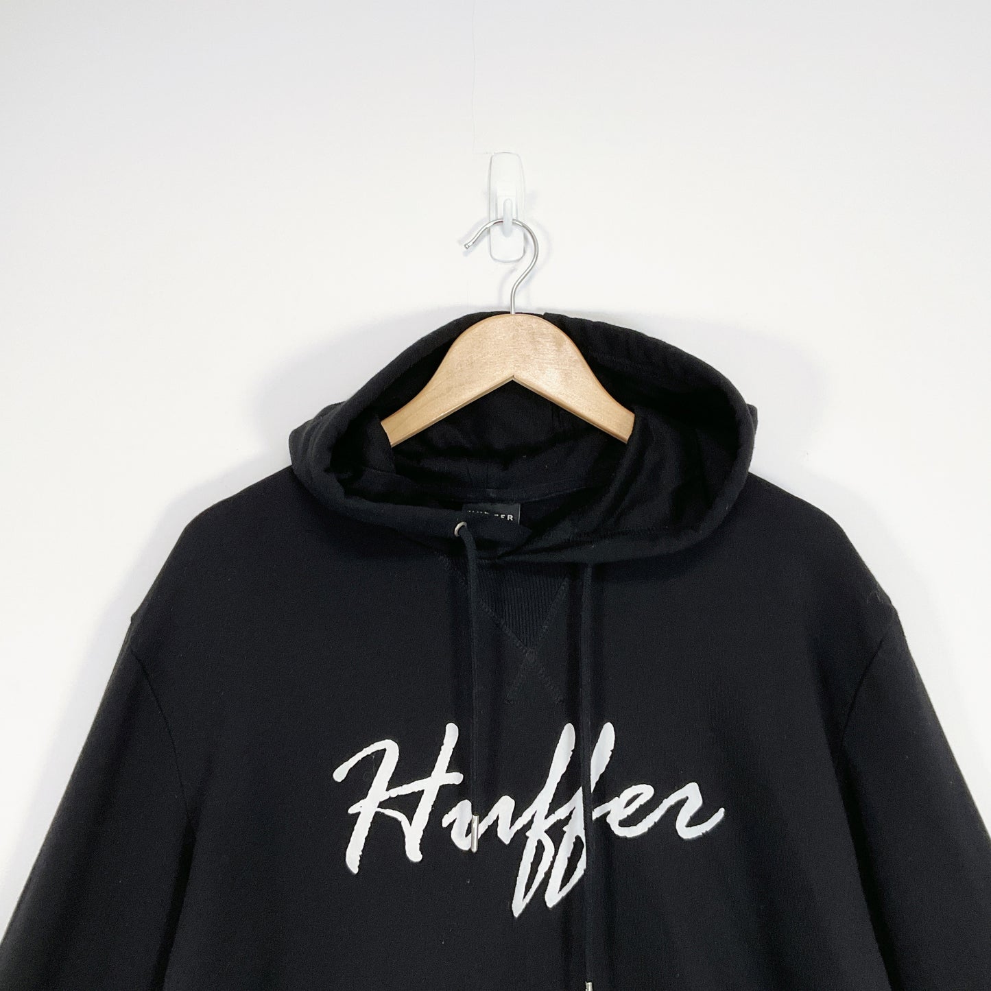 Huffer - Lightweight Long Sleeve Hoodie in Black