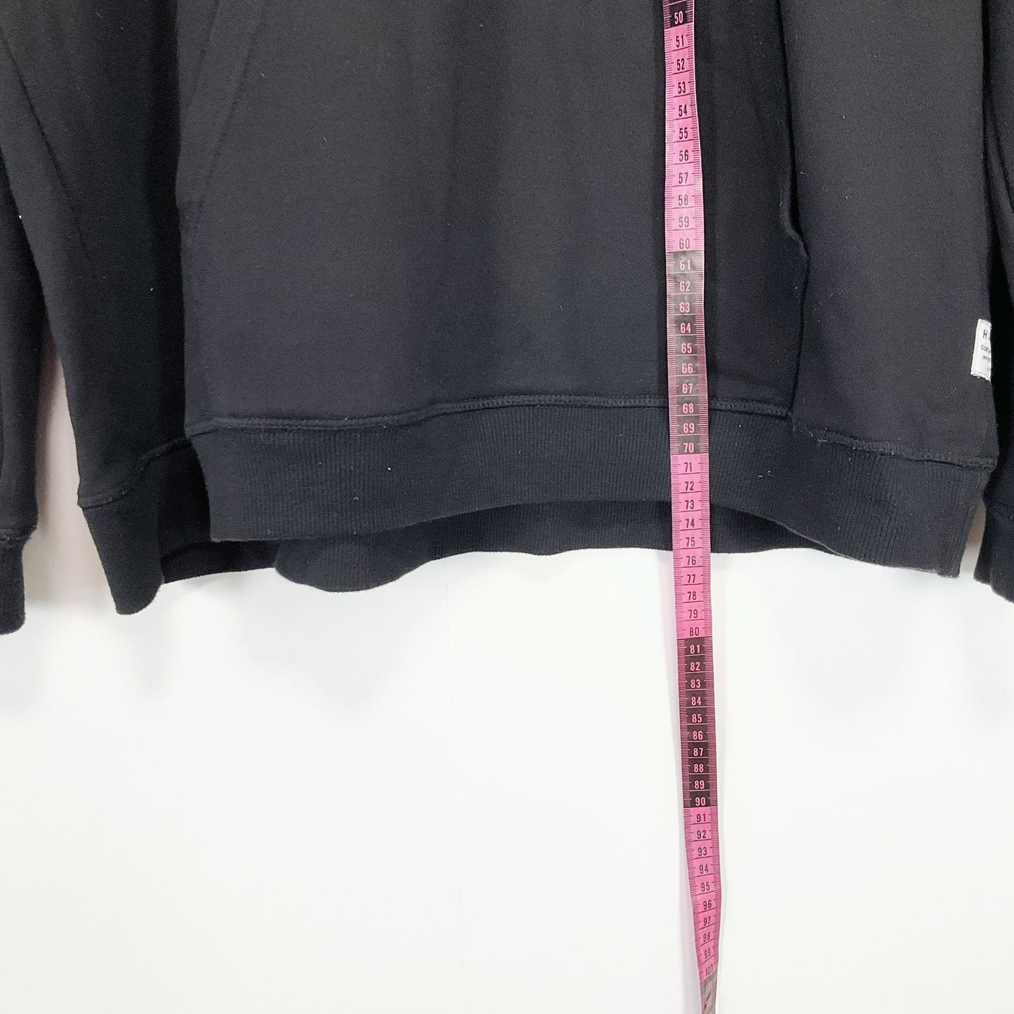 Huffer - Lightweight Long Sleeve Hoodie in Black