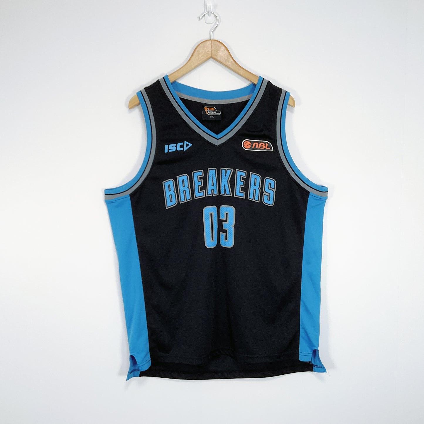 ISC SPORT - NZ BREAKERS SUPPORTERS SINGLET