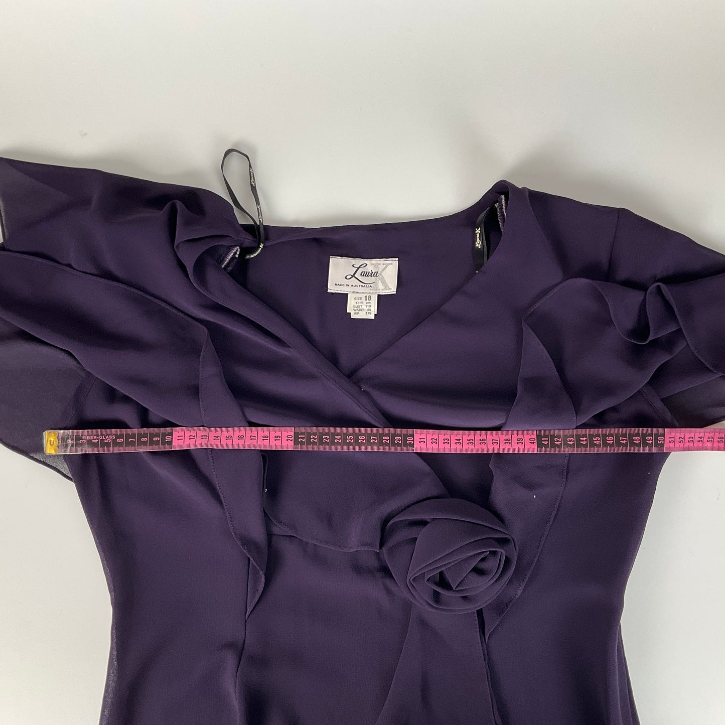 Laura Kay - Vintage Purple Mauve Dress