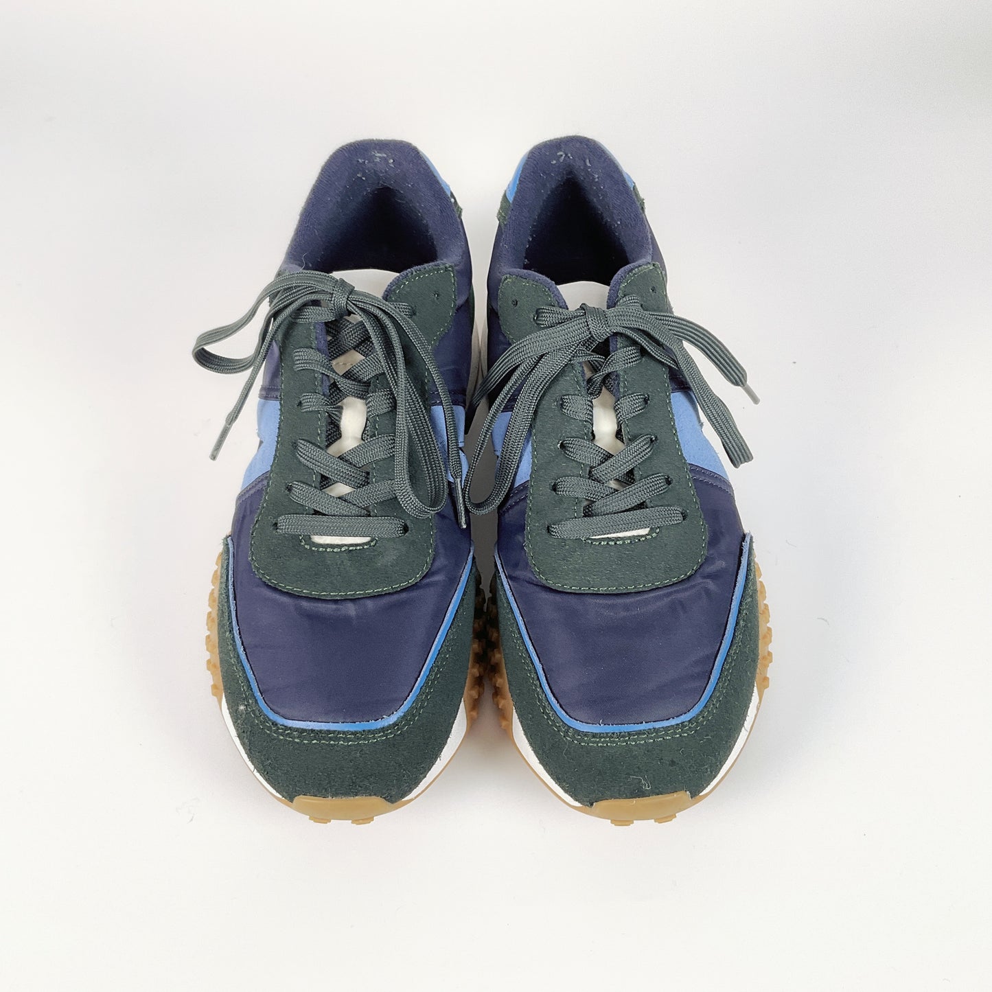 LACOSTE - Men's L-Spin Deluxe Sneakers in Navy Blue & Green