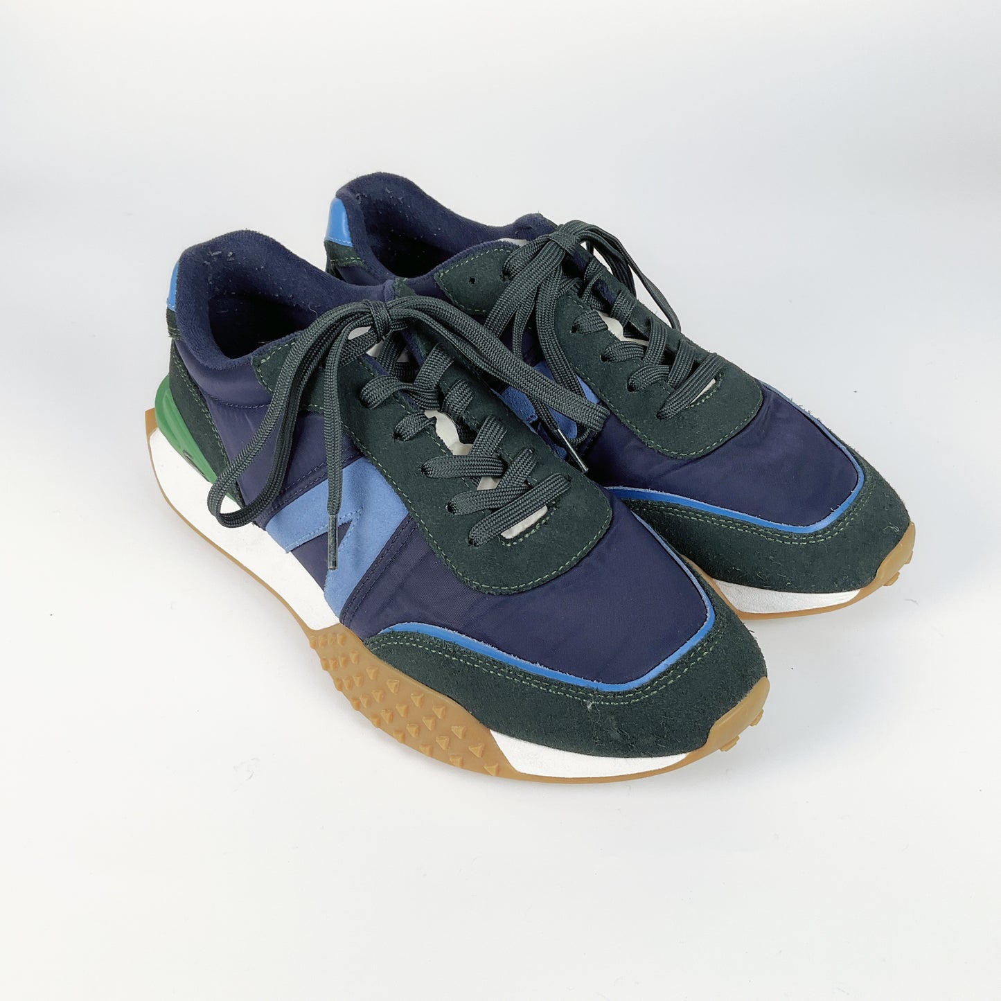 LACOSTE - Men's L-Spin Deluxe Sneakers in Navy Blue & Green