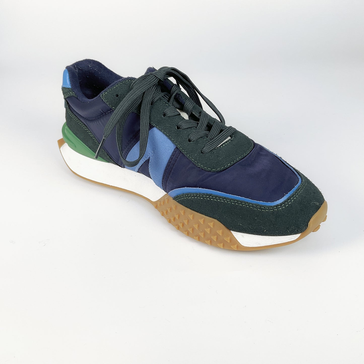 LACOSTE - Men's L-Spin Deluxe Sneakers in Navy Blue & Green