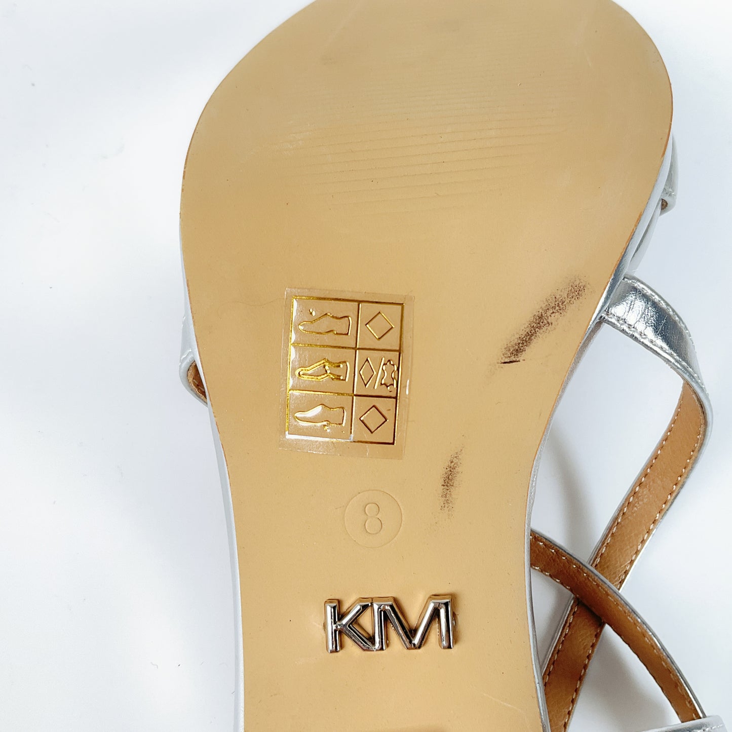 Karen Millen - Strappy Heeled Sandals in Silver