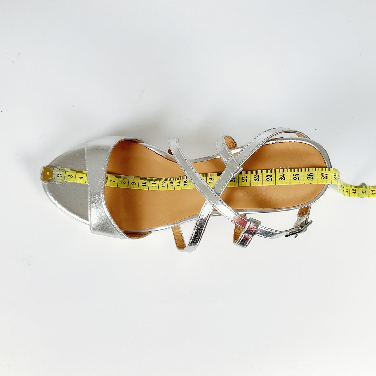 Karen Millen - Strappy Heeled Sandals in Silver