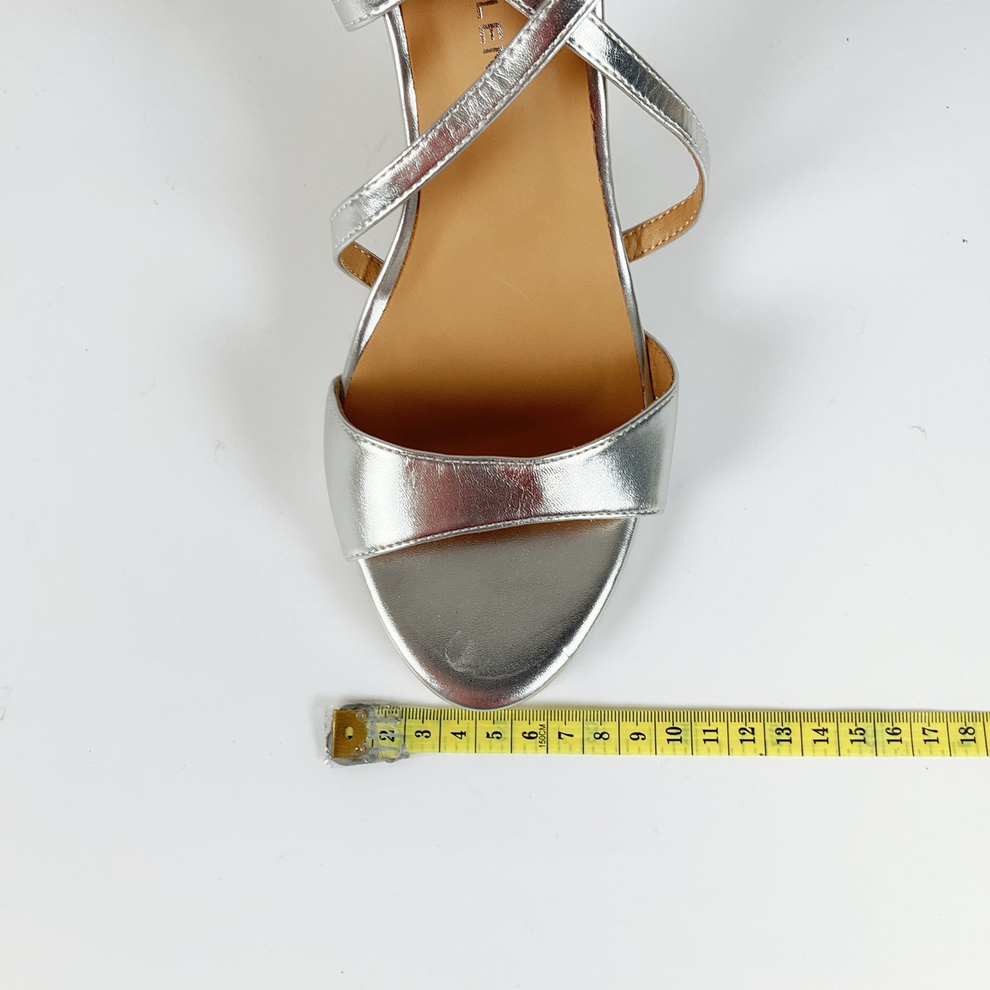 Karen Millen - Strappy Heeled Sandals in Silver