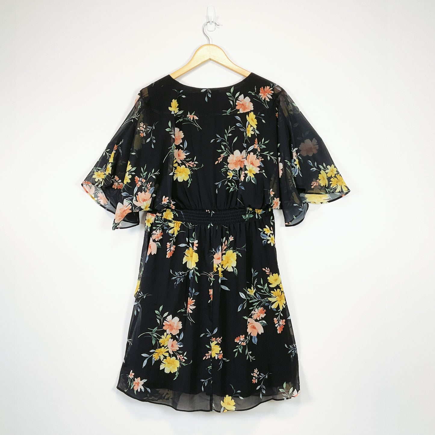 City Chic - Black Floral Dress