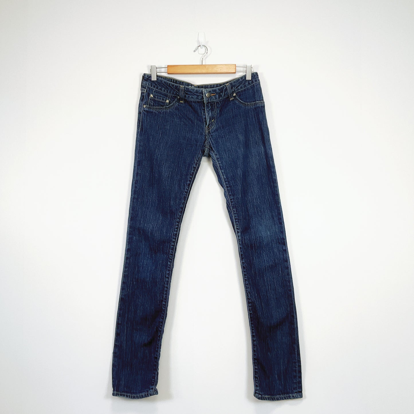 Levis -Blue Straight Stretch Denim-Skinny Jeans