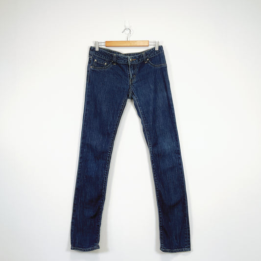 Levis -Blue Straight Stretch Denim-Skinny Jeans